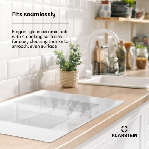 Klarstein Delicatessa 77 Flex beépíthető indukciós főzőlap 4 zóna 7000 W - Image 4