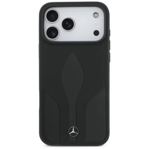 Mercedes Leather The Move MagSafe tok iPhone 17 Pro Max készülékhez fekete - Image 2