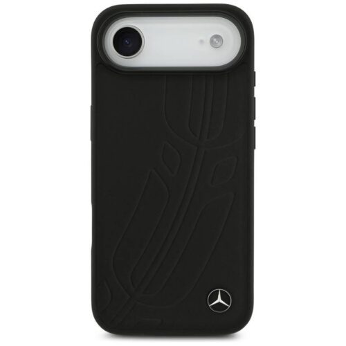 Mercedes bőr nagy Laurel Leave MagSafe tok iPhone Air fekete - Image 2