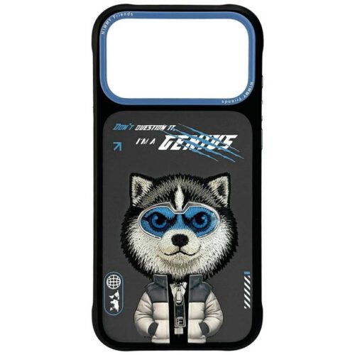 Nimmy Cool&Cute 2.0 Wolf tok iPhone 17 Pro-hoz fekete