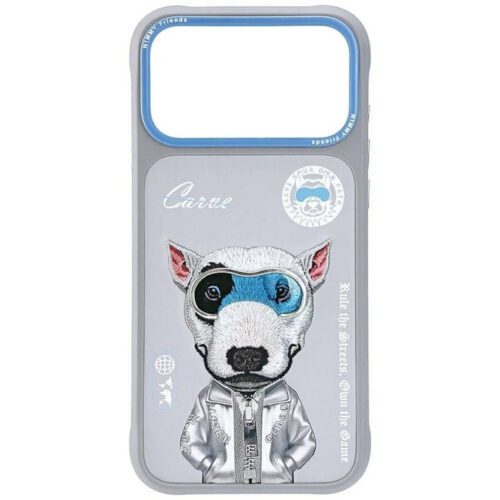Nimmy Cool&Cute 2.0 kutya tok iPhone 17 Pro készülékhez szürke