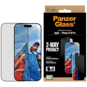 PANZERGLASS 2-WAY PRIVACY ULTRA-WIDE EASYALIGNER képernyővédő üveg (betekintés ellen