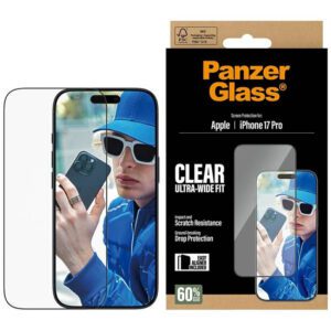 PanzerGlass Ultra-Wide Fit EasyAligner edzett üveg iPhone 17 Pro készülékhez