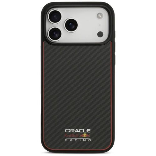 Red Bull Kevlar Logo Matt MagSafe tok iPhone 17 Pro Max-hoz fekete - Image 2
