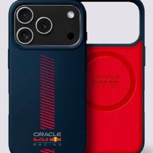 Red Bull szilikon Powerbar MagSafe tok iPhone 17 Pro Max készülékhez Navy Blue