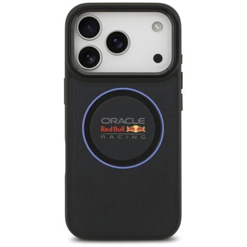 Red Bull tok Red Bull hálós kék gyűrű és fémgombok MagSafe iPhone 17 Pro navy tokhoz - Image 2