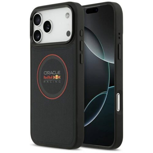 Red Bull tok Red Bull hálós piros gyűrű és fémgombok MagSafe iPhone 17 Pro Max tengerészhez