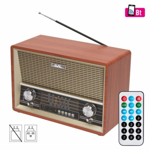 SAL RRT 4B retro asztali rádió