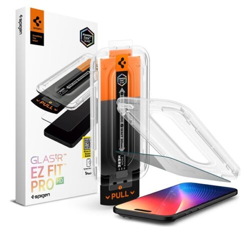 SPIGEN EZ FIT HD képernyővédő üveg (2.5D
