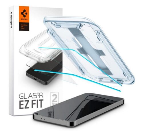 SPIGEN EZ FIT HD képernyővédő üveg 2db (2.5D