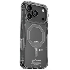 Skinarma Saido tok iPhone 17 Pro mágneses töltés grafit