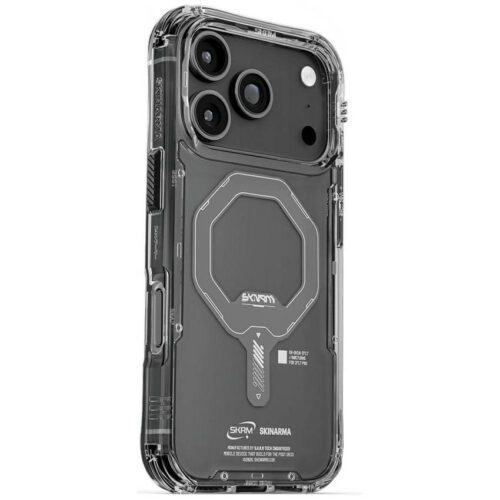 Skinarma Saido tok iPhone 17 Pro mágneses töltés grafit
