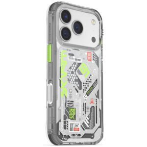 Skinarma Spectra tok iPhone 17 Pro mágneses töltés átlátszó