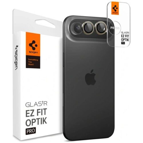 Spigen Optik Pro Glas.TR "EZ FIT" kameravédő 2db iPhone Air arany