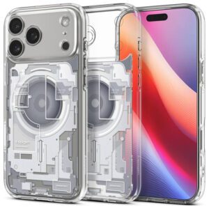 Spigen Ultra Hybrid Mag Mag MagSafe tok iPhone 17 Pro Zero One Fehér