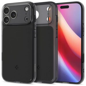 Spigen Ultra Hybrid "T" Mag Mag MagSafe tok iPhone 17 Pro-hoz Fekete