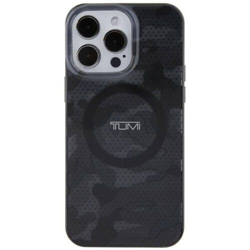 Tumi TUHMP15LDLCAG Camo Print MagSafe-kompatibilis tok iPhone 15 Pro - szürke - Image 2