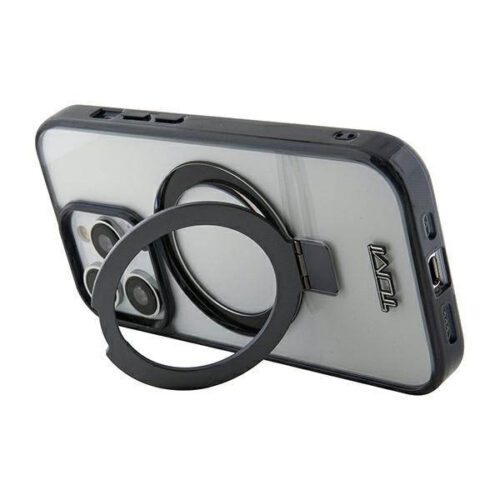 Tumi TUHMP15LSSFC Ring Stand MagSafe-kompatibilis tok iPhone 15 Pro - fekete