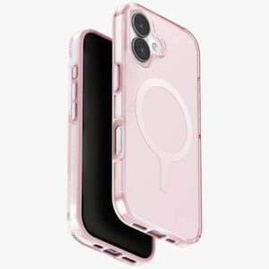 UNIQ Clario tok iPhone 17 Magclick töltés rózsaszínű