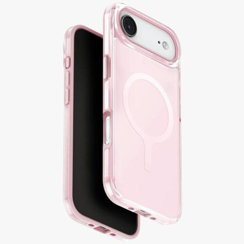 UNIQ Clario tok iPhone Air Magclick töltés rózsaszínű