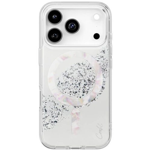 UNIQ Coehl Crystelle tok iPhone 17 Pro mágneses töltés Ezüst