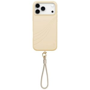 UNIQ Coehl Serina tok iPhone 17 Pro Max mágneses töltés bézs színben