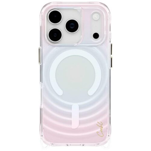 UNIQ Coehl Vela tok iPhone 17 Pro mágneses töltés opál színben