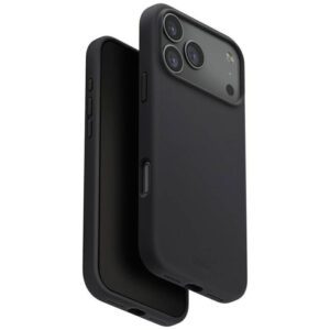 UNIQ Lino tok iPhone 17 Pro Max Magclick Charging szürke tokhoz