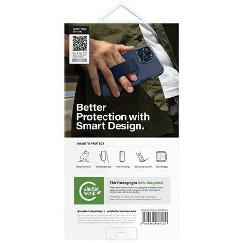 UNIQ etui Heldro Mag iPhone 15 Pro 6.1" Magclick Charging mélykék tok - Image 2
