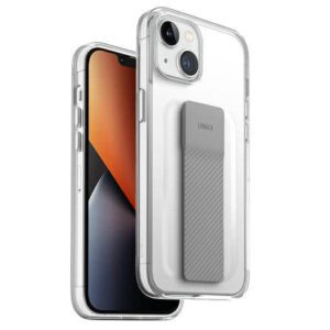 UNIQ etui Heldro Mount iPhone 14 Plus 6.7" világító átlátszó tok