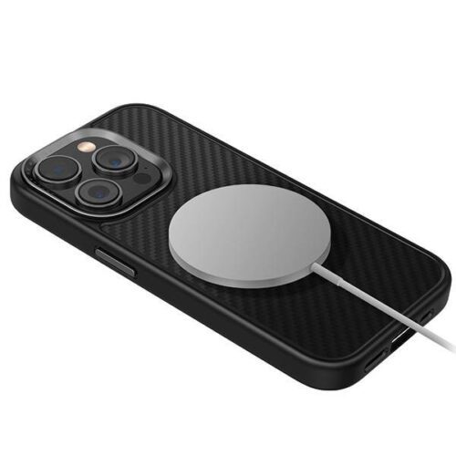 UNIQ etui Keva iPhone 15 Pro Max 6.7" Magclick Charging fekete tok - Image 2
