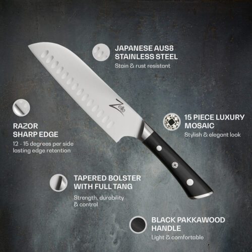 7" santoku kés