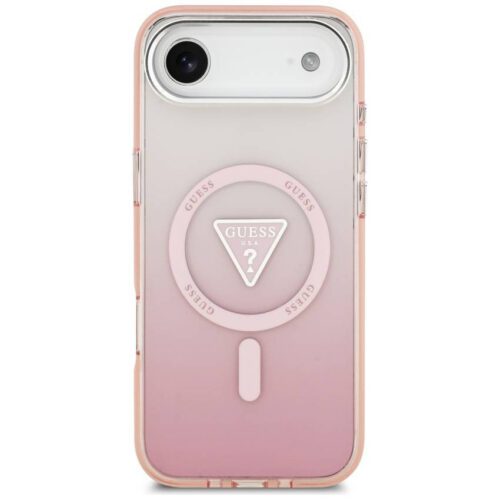 tok Guess IML Gradient Triangle Logo MagSafe iPhone Air rózsaszín tokhoz - Image 2