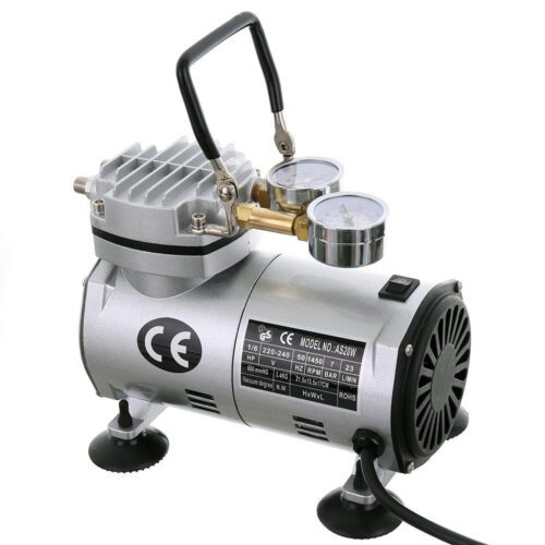 Airbrush kompresszor és vákuumszivattyú egyben Technic AS20W - Image 2