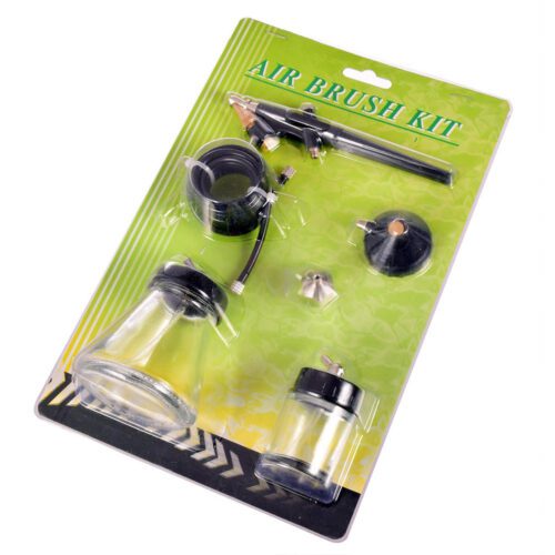 Airbrush készlet Fengda BD-138P nagy kompresszorhoz 80ml-es tartállyal 0.8 mm-es fúvókával - Image 2