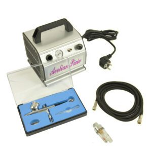 Airbrush készlet kompresszorral és festékszóró pisztollyal (0