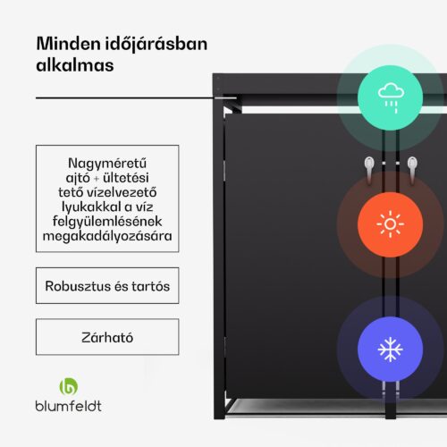 szemétkosár tároló doboz