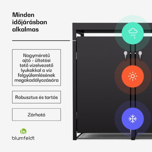 szemétkosár tároló doboz