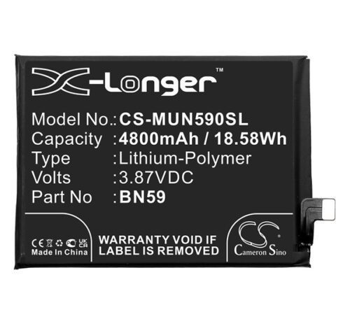CAMERON SINO Li-Polymer akku (3.87V/4800mAh