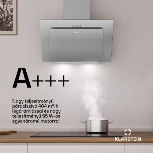 Klarstein Athena ferde páraelszívó | kivezetéses és keringtetett üzemmód | 404 m³/h | 56 W | 60 cm - Image 2