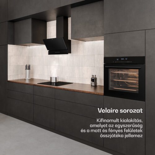 Klarstein Velaire beépített sütő + Velaire indukciós főzőlap + Velaire páraelszívó | 60 cm - Image 2