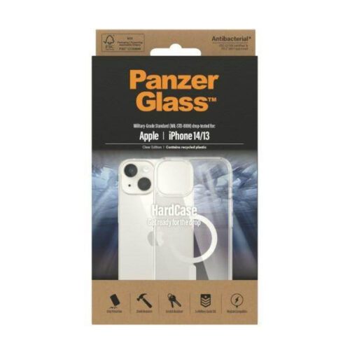 1" MagSafe antibakteriális ütésálló tok átlátszó