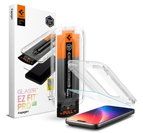 SPIGEN EZ FIT HD képernyővédő üveg (2.5D