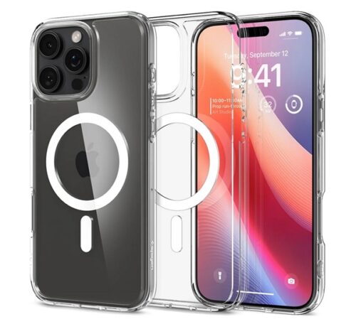 SPIGEN ULTRA HYBRID MAG műanyag telefonvédő (ütésállóság
