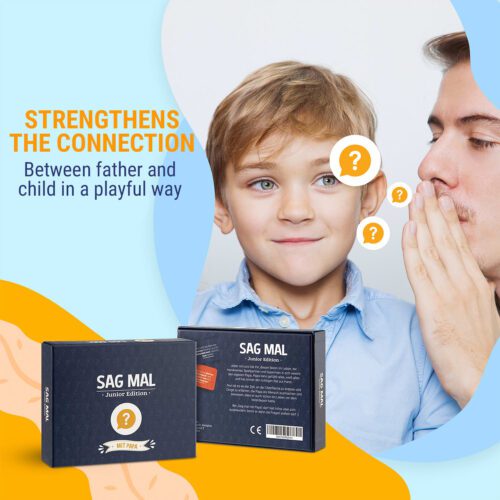 Spielehelden Sag mal... Papa- Junior Edition ismerkedős játék 100+ kérdés Játékosok száma: 2+ Életkor: 8 éves kortól - Image 2