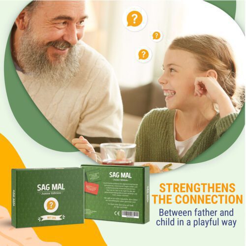 Spielehelden Sag mal... mit Opa- Junior Edition ismerkedős játék 100+ kérdés Játékosok száma: 2+ Életkor: 8 éves kortól - Image 8