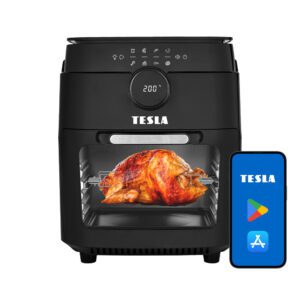 TESLA AirCook & Grill QG800 WiFi többfunkciós digitális forrólevegős sütő