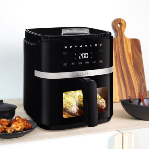 TESLA AirCook Q65 XL PRO multifunkciós digitális forrólevegős sütő - Image 2