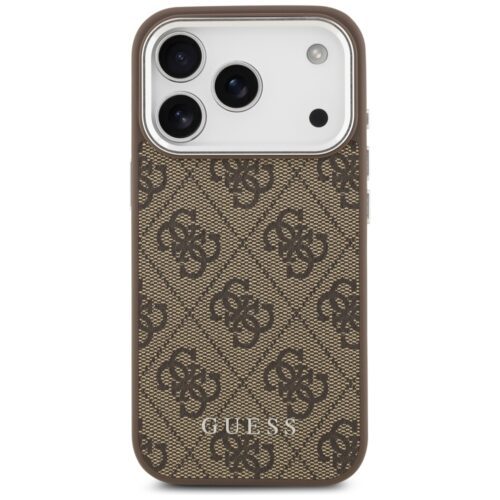Tojás Guess 4G Classic Logo MagSafe iPhone 17 Pro Max készülékhez barna - Image 2