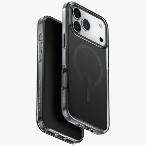 UNIQ Clario tok iPhone 17 Pro Max Magclick töltés Fekete